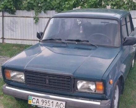 Зеленый ВАЗ 2107, объемом двигателя 0 л и пробегом 90 тыс. км за 600 $, фото 1 на Automoto.ua
