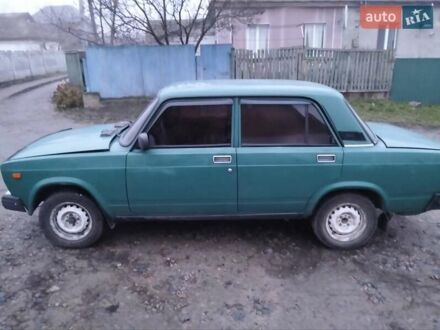 Зеленый ВАЗ 2107, объемом двигателя 1.45 л и пробегом 98 тыс. км за 1300 $, фото 1 на Automoto.ua