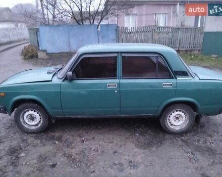 Зеленый ВАЗ 2107, объемом двигателя 1.45 л и пробегом 98 тыс. км за 1300 $, фото 1 на Automoto.ua