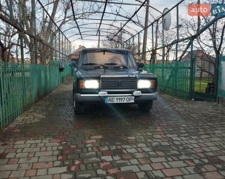 Зеленый ВАЗ 2107, объемом двигателя 1.5 л и пробегом 157 тыс. км за 1200 $, фото 1 на Automoto.ua