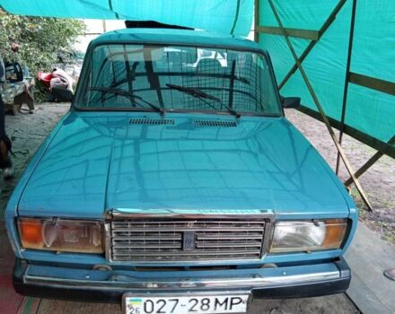 Зелений ВАЗ 2107, об'ємом двигуна 1.5 л та пробігом 90 тис. км за 673 $, фото 1 на Automoto.ua
