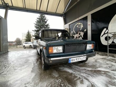 ВАЗ 2107 2005 в Кропивницком (Кировограде) на Automoto.ua Зеленый ВАЗ 2107, объемом двигателя 1.5 л и пробегом 44 тыс. км за 52000 $, фото 1 на Automoto.ua