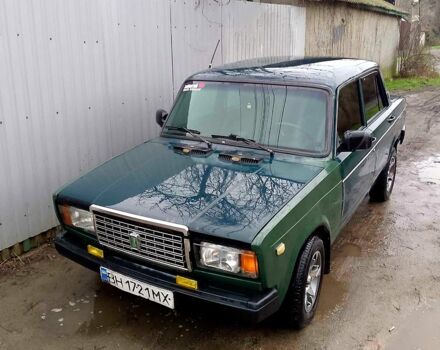 Зелений ВАЗ 2107, об'ємом двигуна 1.5 л та пробігом 150 тис. км за 900 $, фото 1 на Automoto.ua