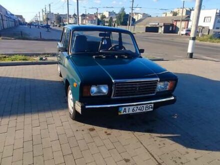 Зеленый ВАЗ 2107, объемом двигателя 1.45 л и пробегом 34 тыс. км за 1700 $, фото 1 на Automoto.ua
