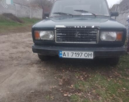 Зеленый ВАЗ 2107, объемом двигателя 1.5 л и пробегом 7 тыс. км за 381 $, фото 1 на Automoto.ua