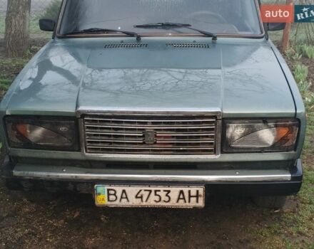 Зеленый ВАЗ 2107, объемом двигателя 1.45 л и пробегом 100 тыс. км за 1257 $, фото 1 на Automoto.ua