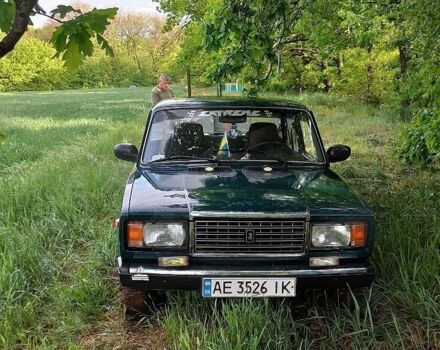 Зелений ВАЗ 2107, об'ємом двигуна 1.5 л та пробігом 185 тис. км за 1100 $, фото 1 на Automoto.ua