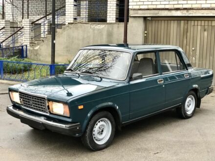 Зеленый ВАЗ 2107, объемом двигателя 1.5 л и пробегом 93 тыс. км за 2150 $, фото 1 на Automoto.ua
