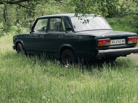 Зелений ВАЗ 2107, об'ємом двигуна 1.6 л та пробігом 34 тис. км за 1100 $, фото 1 на Automoto.ua