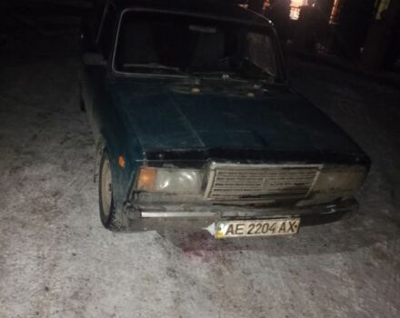 Зеленый ВАЗ 2107, объемом двигателя 1.3 л и пробегом 210 тыс. км за 600 $, фото 1 на Automoto.ua