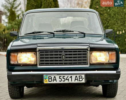 Зеленый ВАЗ 2107, объемом двигателя 1.5 л и пробегом 74 тыс. км за 2200 $, фото 1 на Automoto.ua