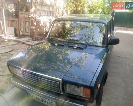 Зеленый ВАЗ 2107, объемом двигателя 1.45 л и пробегом 31 тыс. км за 1684 $, фото 1 на Automoto.ua