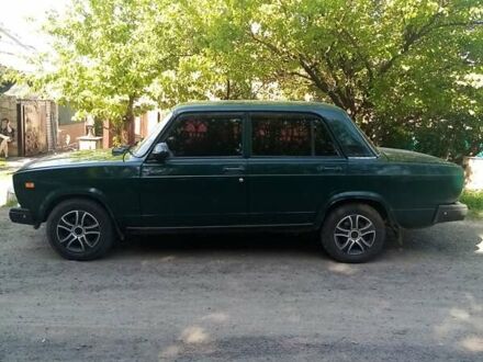 Зелений ВАЗ 2107, об'ємом двигуна 1.5 л та пробігом 75 тис. км за 1900 $, фото 1 на Automoto.ua