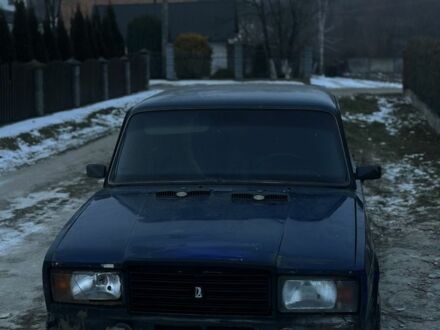 Зеленый ВАЗ 2107, объемом двигателя 1.6 л и пробегом 3 тыс. км за 388 $, фото 1 на Automoto.ua