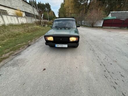 ВАЗ 2107 2006 в Житомире на Automoto.ua Зеленый ВАЗ 2107, объемом двигателя 1.6 л и пробегом 78 тыс. км за 1100 $, фото 1 на Automoto.ua