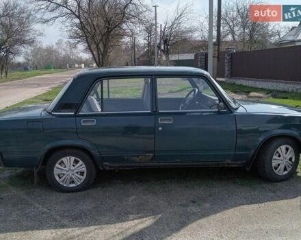 Зеленый ВАЗ 2107, объемом двигателя 0 л и пробегом 200 тыс. км за 1000 $, фото 1 на Automoto.ua