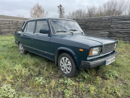 Зеленый ВАЗ 2107, объемом двигателя 1.5 л и пробегом 66 тыс. км за 799 $, фото 1 на Automoto.ua