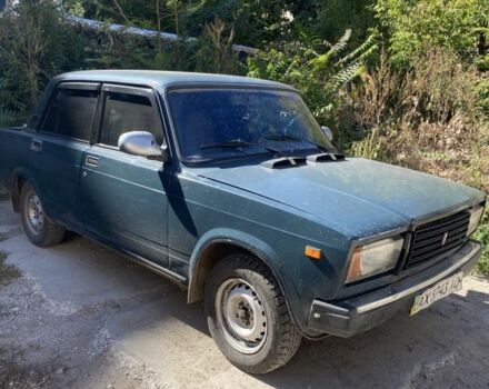 Зеленый ВАЗ 2107, объемом двигателя 1.5 л и пробегом 190 тыс. км за 831 $, фото 1 на Automoto.ua