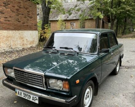 Зеленый ВАЗ 2107, объемом двигателя 1.5 л и пробегом 128 тыс. км за 2500 $, фото 1 на Automoto.ua