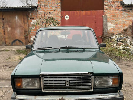 Зеленый ВАЗ 2107, объемом двигателя 1.5 л и пробегом 100 тыс. км за 1250 $, фото 1 на Automoto.ua