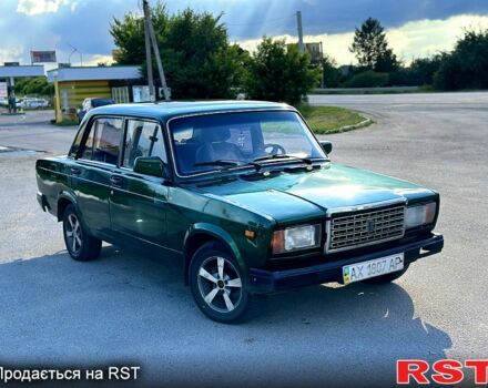 Зеленый ВАЗ 2107, объемом двигателя 1.5 л и пробегом 150 тыс. км за 700 $, фото 1 на Automoto.ua