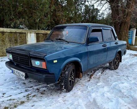 Зеленый ВАЗ 2107, объемом двигателя 1.5 л и пробегом 1230 тыс. км за 1150 $, фото 1 на Automoto.ua