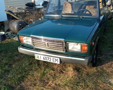 Зелений ВАЗ 2107, об'ємом двигуна 1.5 л та пробігом 360 тис. км за 639 $, фото 1 на Automoto.ua