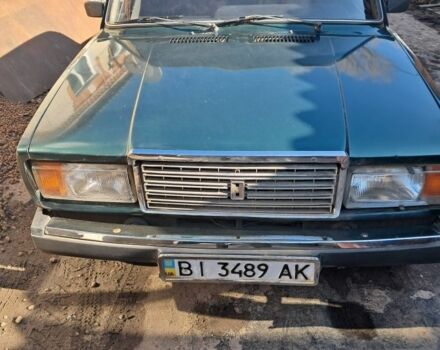 Зеленый ВАЗ 2107, объемом двигателя 0 л и пробегом 120 тыс. км за 1300 $, фото 1 на Automoto.ua