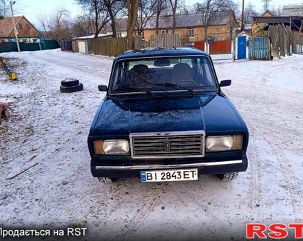 Зелений ВАЗ 2107, об'ємом двигуна 1.5 л та пробігом 0 тис. км за 1250 $, фото 1 на Automoto.ua