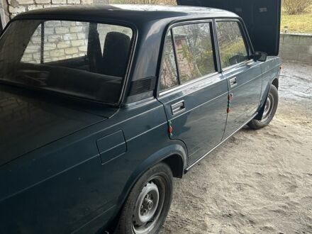 Зеленый ВАЗ 2107, объемом двигателя 1.5 л и пробегом 95 тыс. км за 999 $, фото 1 на Automoto.ua