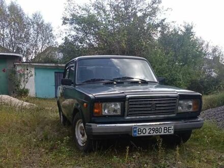 Зелений ВАЗ 2107, об'ємом двигуна 1.5 л та пробігом 80 тис. км за 1200 $, фото 1 на Automoto.ua