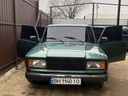 Зеленый ВАЗ 2107, объемом двигателя 1.5 л и пробегом 75 тыс. км за 2300 $, фото 1 на Automoto.ua