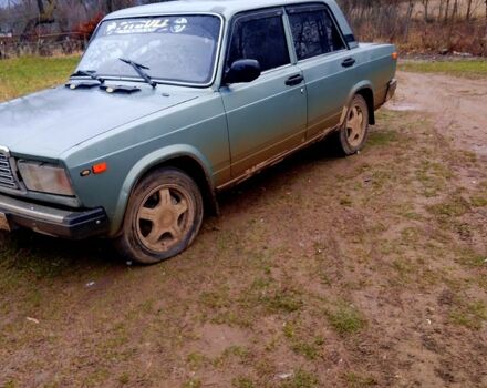 Зеленый ВАЗ 2107, объемом двигателя 1.5 л и пробегом 0 тыс. км за 940 $, фото 1 на Automoto.ua