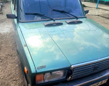 Зелений ВАЗ 2107, об'ємом двигуна 1.5 л та пробігом 80 тис. км за 1020 $, фото 1 на Automoto.ua