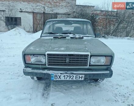 Зелений ВАЗ 2107, об'ємом двигуна 1.5 л та пробігом 122 тис. км за 900 $, фото 1 на Automoto.ua