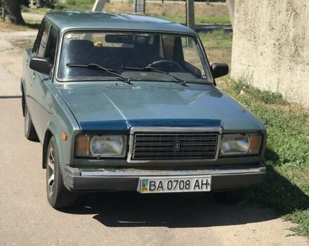 Зелений ВАЗ 2107, об'ємом двигуна 1.45 л та пробігом 340 тис. км за 2000 $, фото 1 на Automoto.ua