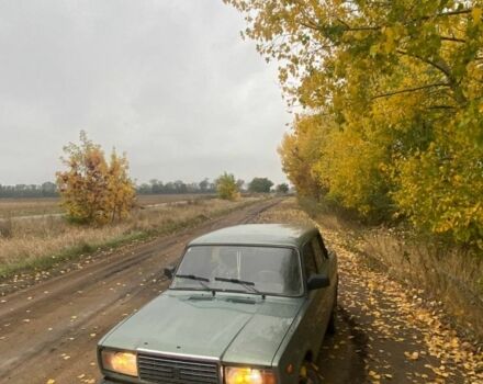 Зеленый ВАЗ 2107, объемом двигателя 1.7 л и пробегом 3 тыс. км за 950 $, фото 1 на Automoto.ua