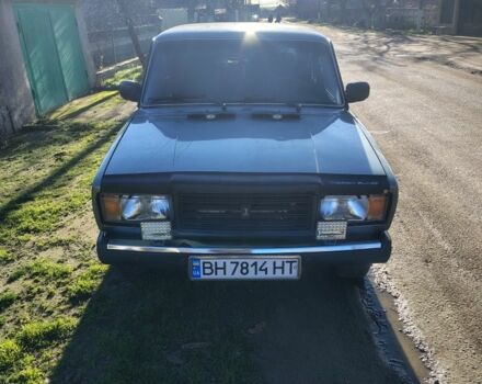 Зеленый ВАЗ 2107, объемом двигателя 1.5 л и пробегом 170 тыс. км за 1400 $, фото 1 на Automoto.ua