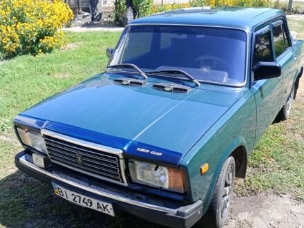 ВАЗ 2107 2007 в Полтаве на Automoto.ua Зеленый ВАЗ 2107, объемом двигателя 0 л и пробегом 95 тыс. км за 1700 $, фото 1 на Automoto.ua