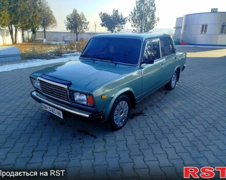 Зеленый ВАЗ 2107, объемом двигателя 1.5 л и пробегом 650 тыс. км за 1550 $, фото 1 на Automoto.ua