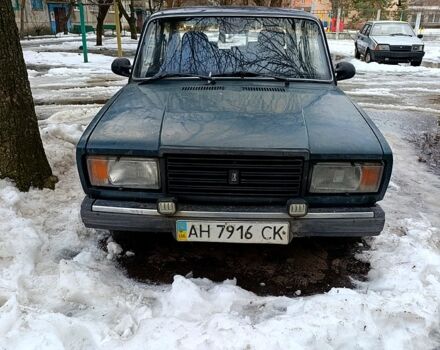 Зелений ВАЗ 2107, об'ємом двигуна 1.6 л та пробігом 20000 тис. км за 600 $, фото 1 на Automoto.ua