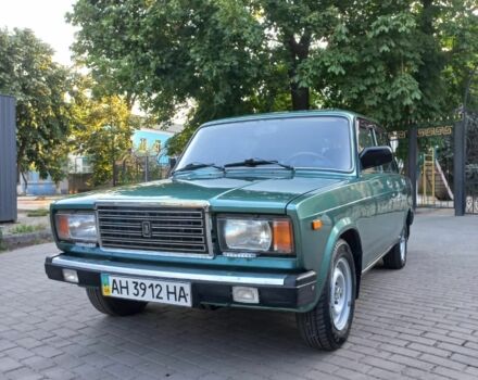 Зеленый ВАЗ 2107, объемом двигателя 1.5 л и пробегом 100 тыс. км за 1683 $, фото 1 на Automoto.ua