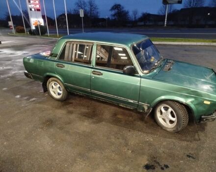 Зеленый ВАЗ 2107, объемом двигателя 1 л и пробегом 68 тыс. км за 1500 $, фото 1 на Automoto.ua