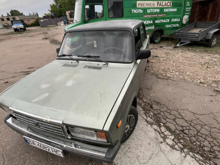 Зеленый ВАЗ 2107, объемом двигателя 1.5 л и пробегом 95 тыс. км за 950 $, фото 1 на Automoto.ua