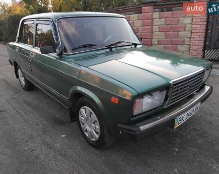 Зелений ВАЗ 2107, об'ємом двигуна 1.5 л та пробігом 123 тис. км за 1850 $, фото 1 на Automoto.ua