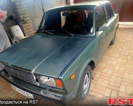 Зеленый ВАЗ 2107, объемом двигателя 1.5 л и пробегом 0 тыс. км за 1200 $, фото 1 на Automoto.ua