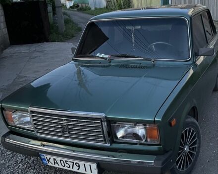 Зеленый ВАЗ 2107, объемом двигателя 1.5 л и пробегом 140 тыс. км за 1600 $, фото 1 на Automoto.ua