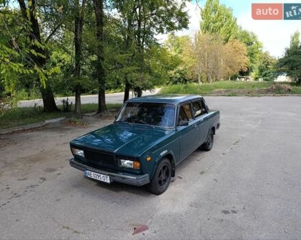 Зеленый ВАЗ 2107, объемом двигателя 1.45 л и пробегом 162 тыс. км за 1350 $, фото 1 на Automoto.ua