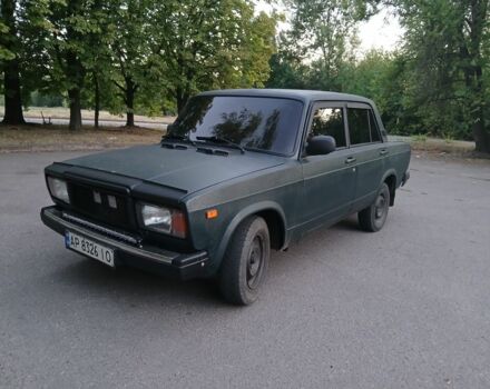 Зеленый ВАЗ 2107, объемом двигателя 1.5 л и пробегом 100 тыс. км за 1838 $, фото 1 на Automoto.ua