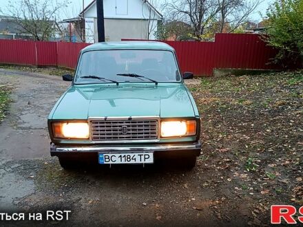 Зелений ВАЗ 2107, об'ємом двигуна 1.5 л та пробігом 92 тис. км за 1300 $, фото 1 на Automoto.ua